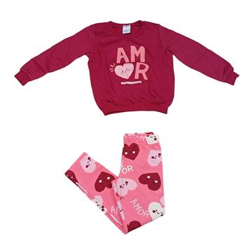 CONJ FEM MOLETOM TAM 4 MALWEE