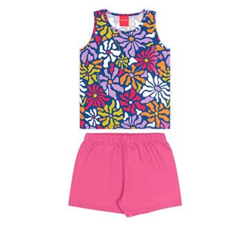 CONJ BLUSA MALHA SHORT MOLETINHO TAM 8 KELY KETY