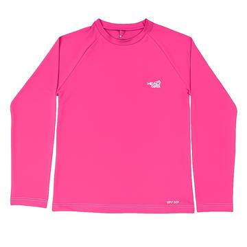 BLUSA COM PROTECAO UV ROSA TAMANHO 02 ACQUA MINAS