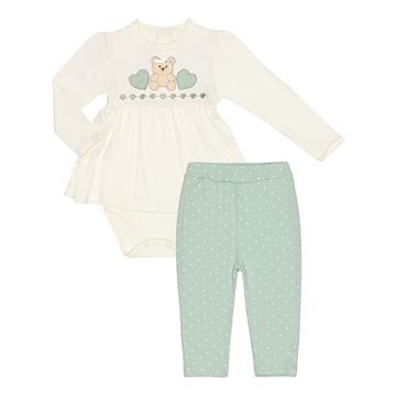 CONJUNTO FEM M SUEDINE URSA OFF WHITE