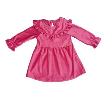 VESTIDO VELUDO FEM LIK KIDS TAM 1