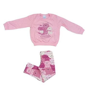 CONJ FEM MOLETOM TAM 2 MALWEE