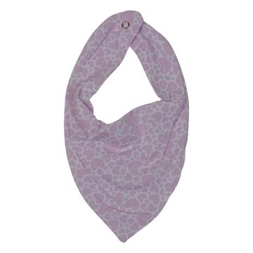 BABADOR BANDANA COM BOTAO CORACOES