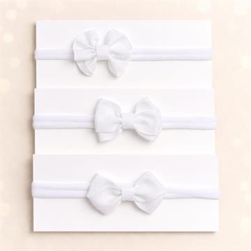 FAIXA DE CABELO BRANCA