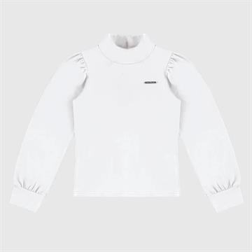 BLUSA FEM TAM 10 GOLA ALTA BRANCA CARINHOSO