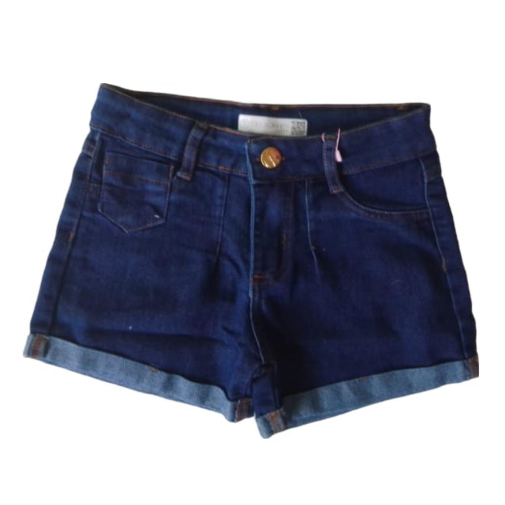SHORT JEANS FEMININO TAMANHO 12 TRAJADINHOS