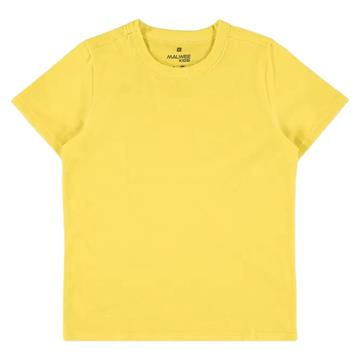 CAMISETA MASC MALWEE  AMARELA TAM 01