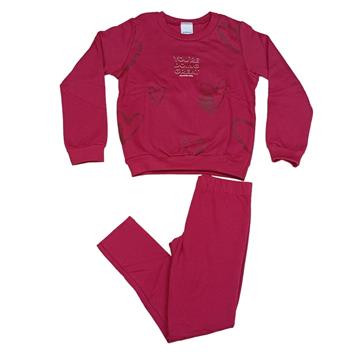 CONJ FEM MOLETOM TAM 6 MALWEE