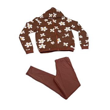 CONJ FEM MOLETOM ZIPER/CAPUZ/BOLSO TAM 14 MALWEE