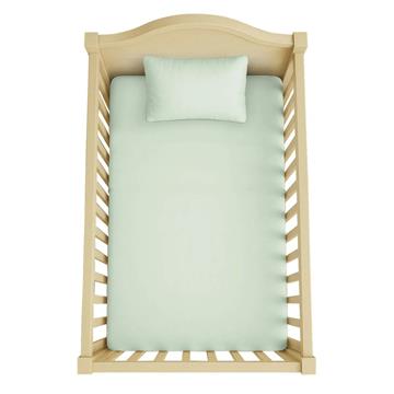 JOGO DE LENCOL 2 PECAS VERDE FOLHA BERCO AMERICANO