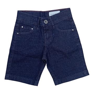 bermuda jeans masc 4 ogochi com cintura ajustavel