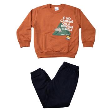 CONJUNTO MASC MOLETOM TAM 3 MALWEE