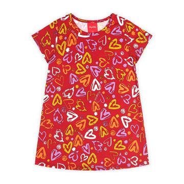 VESTIDO VERAO TAM 3 KELY KETY MALHA ESTAMPADA