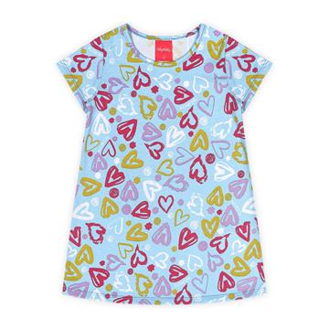 VESTIDO VERAO TAM 3 KELY KETY MALHA ESTAMPADA