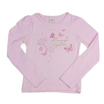 BLUSA FEM TAM 8 ROSA CARINHOSO