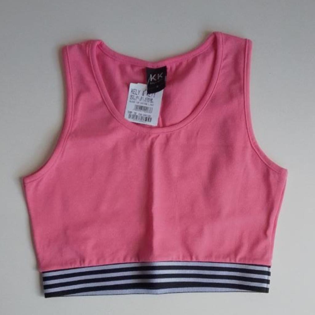 blusa top fem verao 18 kely kety