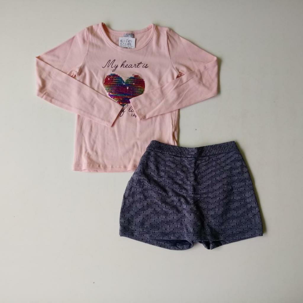 CONJUNTO FEM MEIA-ESTAÇAO TAM 8 KELY KETY