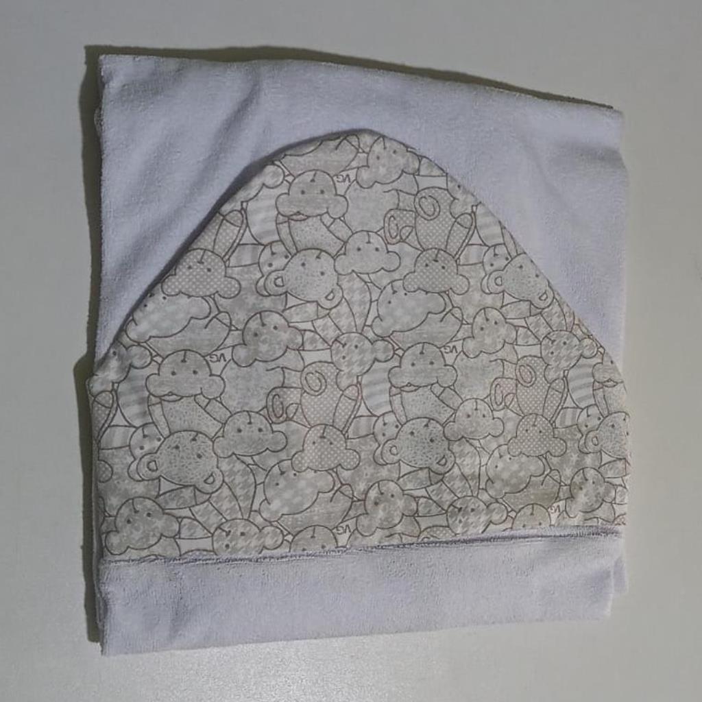 TOALHA DE BANHO UNISEX COM CAPUZ