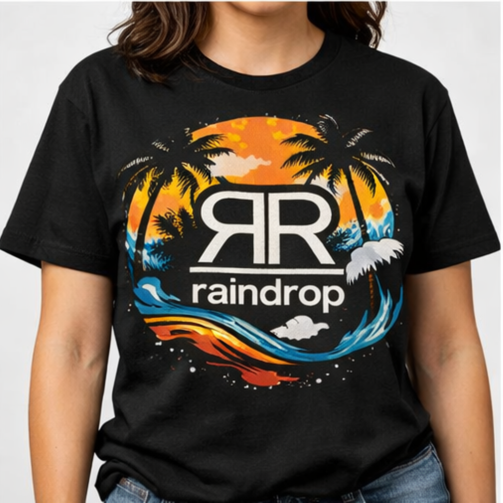 Camiseta Preta  Estampa BK003 P-M-G-GG