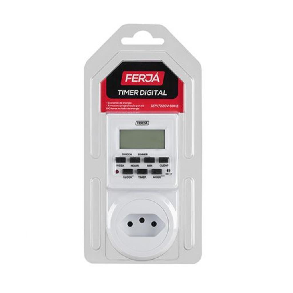 TIMER DIGITAL BIVOLT - FERJA.