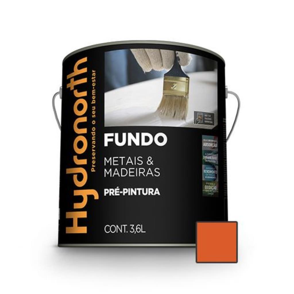 HYDRONORTH - TINTA ZARCAO 3,6L LARANJA