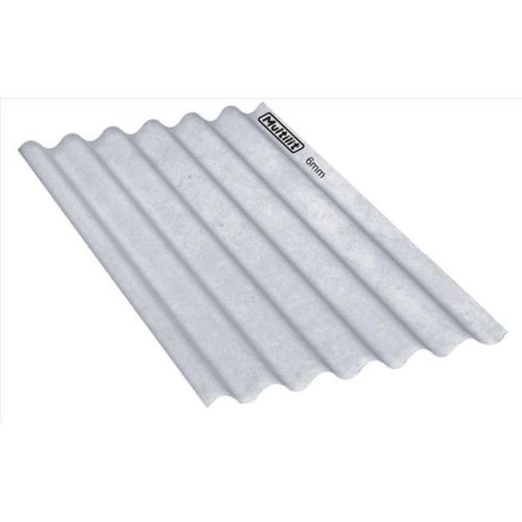 TELHA FIBROCIMENTO ONDULADA 244X110X6MM