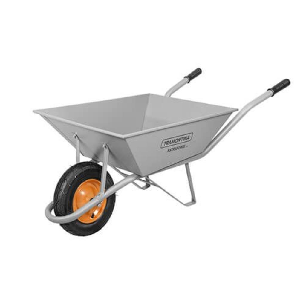 CARRINHO PLATAFORMA DE CARGA 4 RODAS DE PUXAR MÃO.