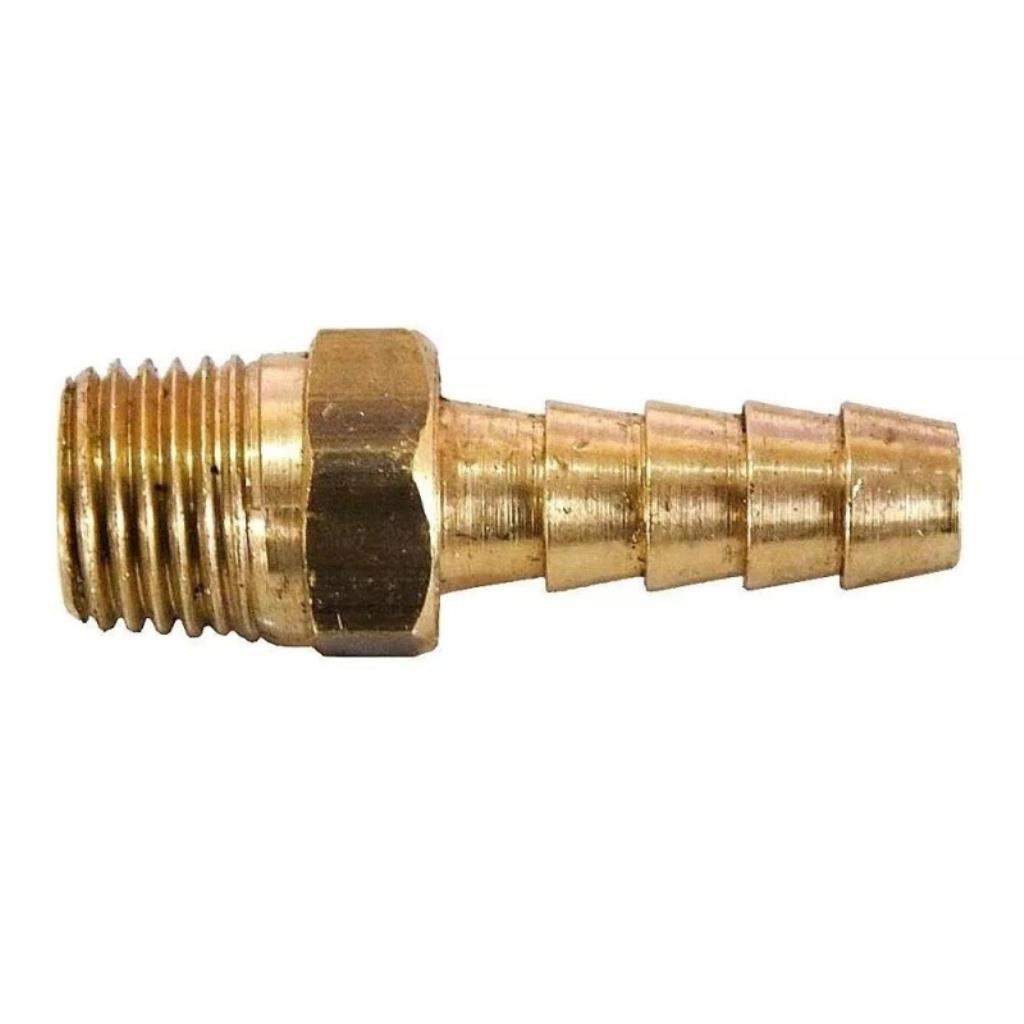 Espigao Fixo Macho Rosca 1/2 X 1/2 Latao Lub 26d-l