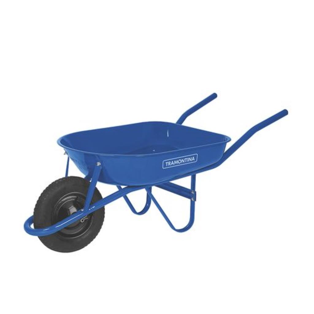 CARRINHO MÃO PEDR 3,25X8 CH24 50L AZUL - TRAMONTINA