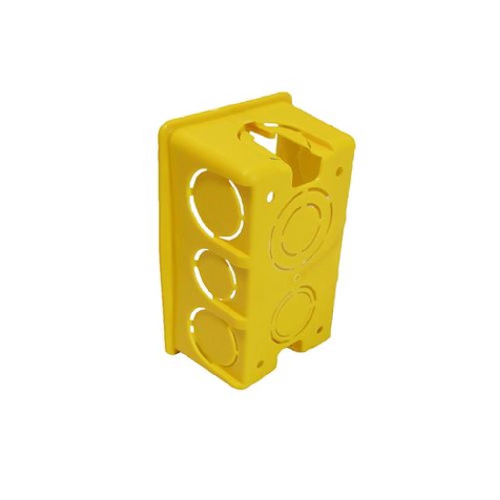 CAIXINHA LUZ DRYWALL 4X2 AMARELA