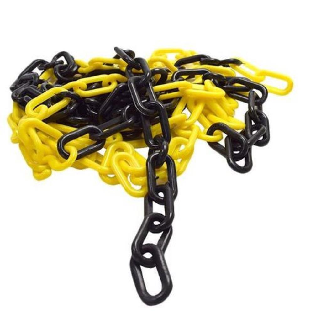 PLASTCOR - CORRENTE PVC ELO 06X10MT AM/PT