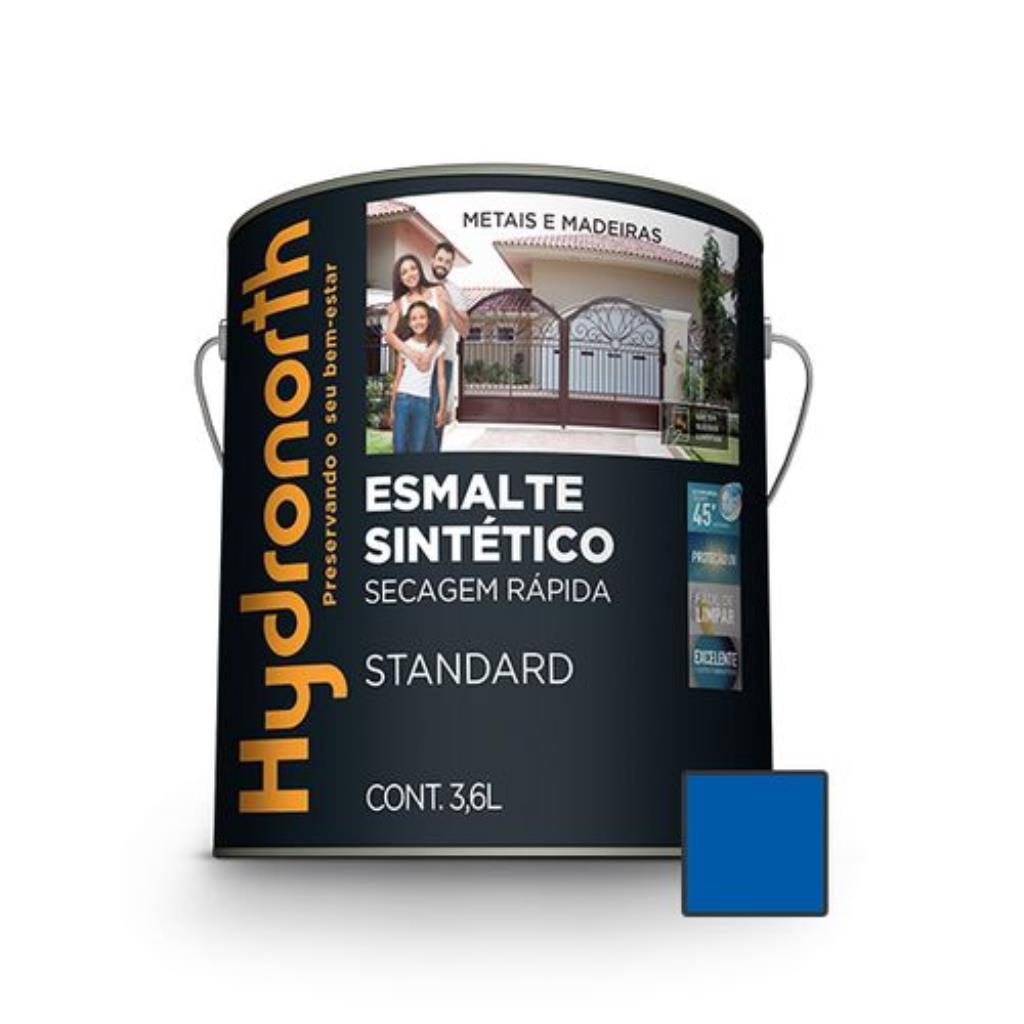 HYDRONORTH - TINTA ESM STAND SINT BRILH 3,6L AZUL FRANÇA