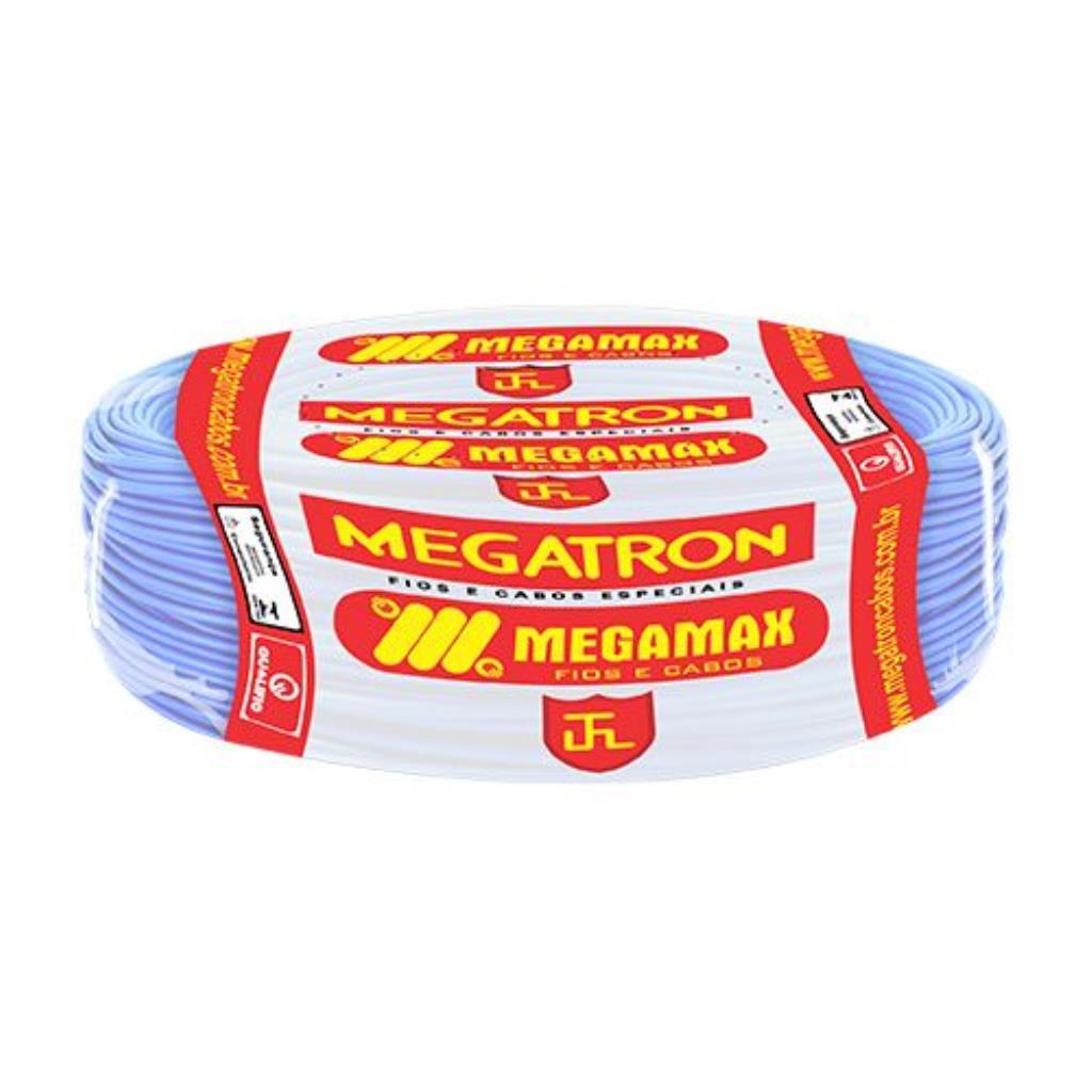 CABO FLEX 2,5MM AZUL R/100M MEGATRON