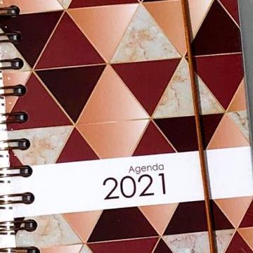 Agenda 2021 Amigold 112x150 168folhas 60g