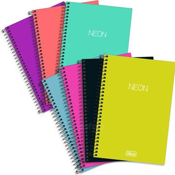Caderno Espiral Tilibra Neon 96 folhas 142x208 1/4 pequeno