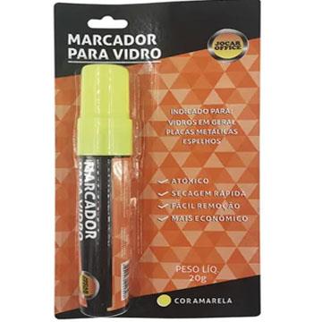 Marcador para vidro Jocar Office 20g Amarelo