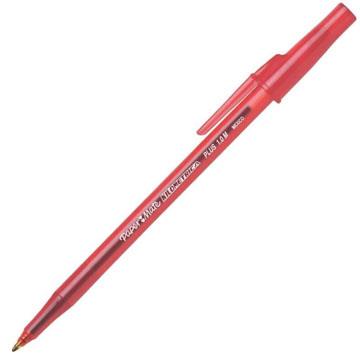 Caneta Vermelha Paper Mate Kilométrica Plus 1,0mm México