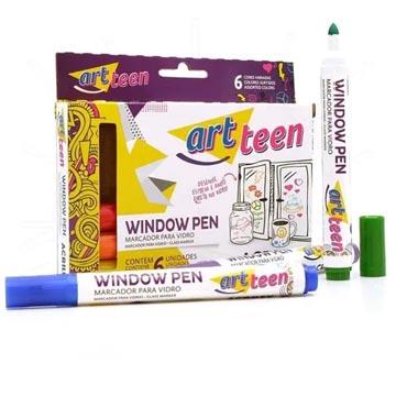 Caneta Marcador para Vidro Acrilex Window Pen