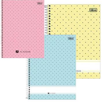 Caderno Tilibra Académie 140x200 96 folhas