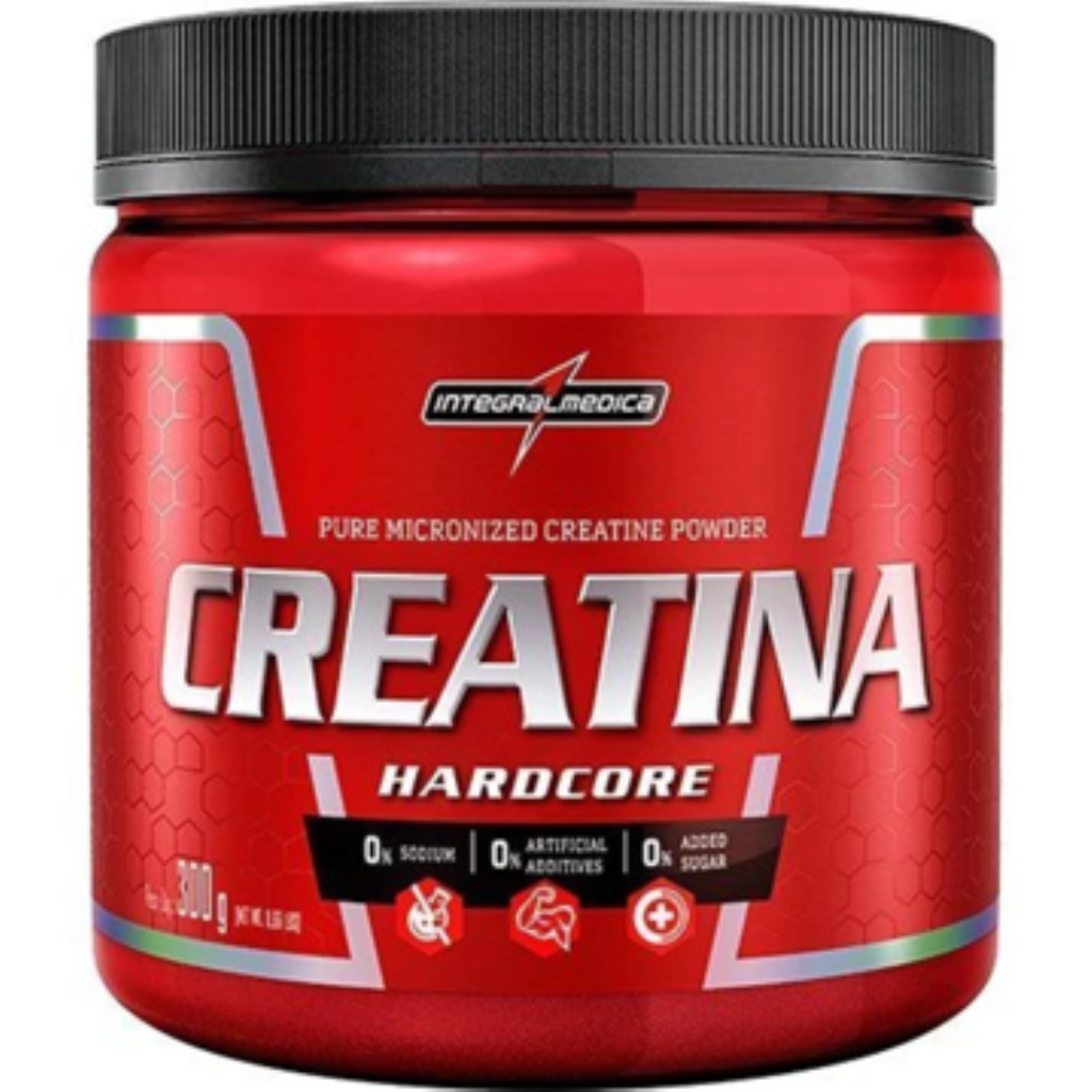 CREATINA HARDCORE 300G - INTEGRALMEDICA