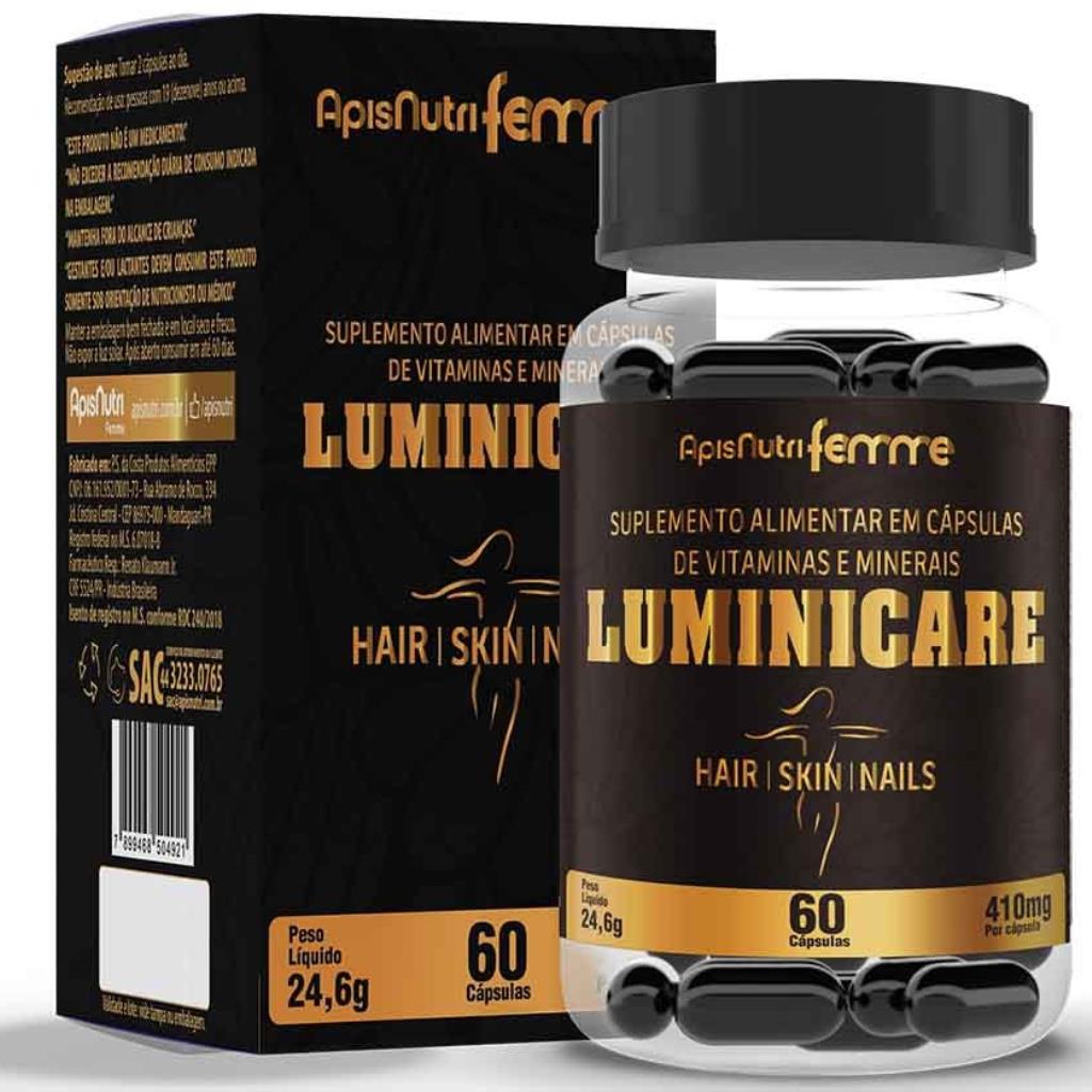 LUMINICARE MULTIVITAMINICO 410MG 60 CPS - APISNUTRI