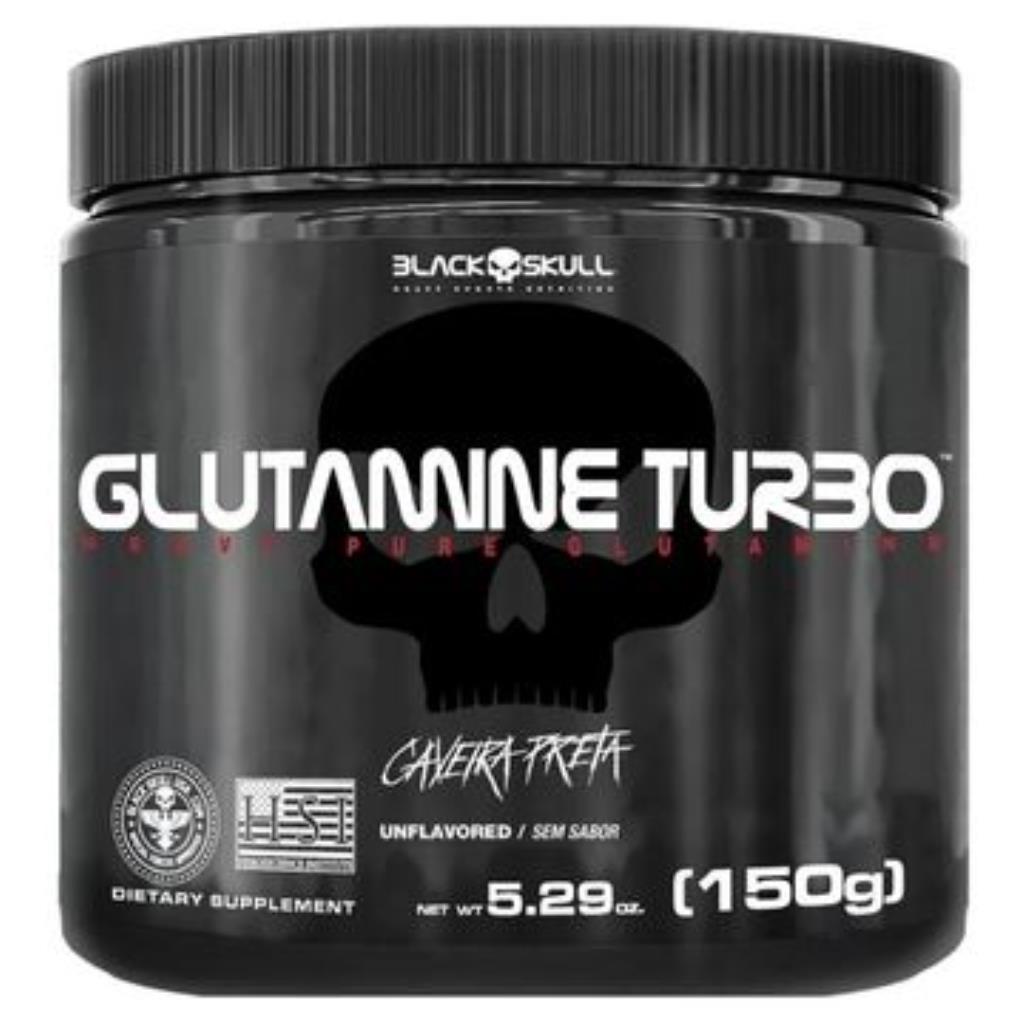 GLUTAMINA TURBO 150G - BLACK SKULL