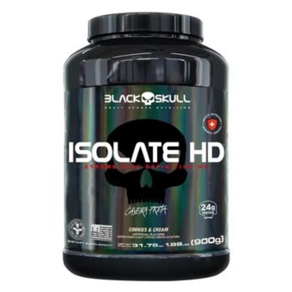 WHEY ISOLATE HD POTE 900G - CHOCOLATE - BLACK SKULL