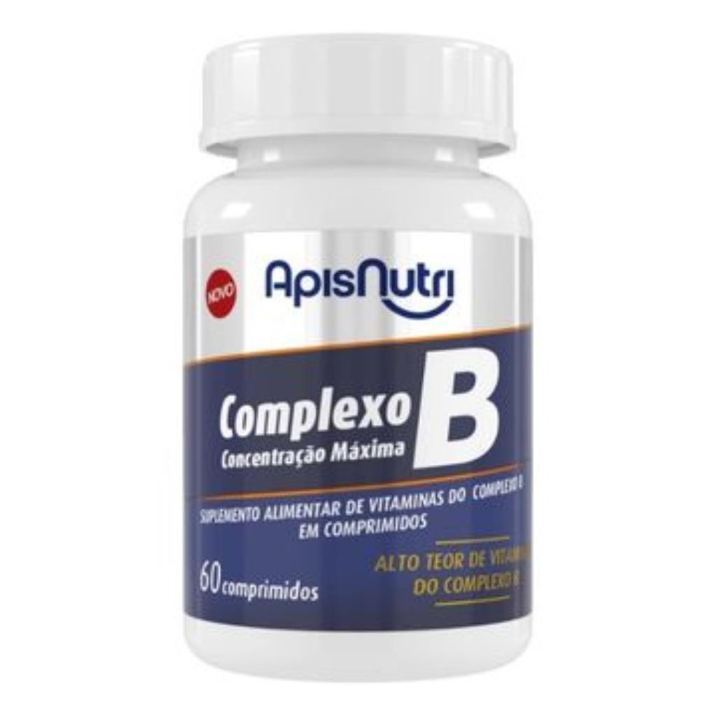 COMPLEXO B MAX 500MG 60 CPS - APIS NUTRI