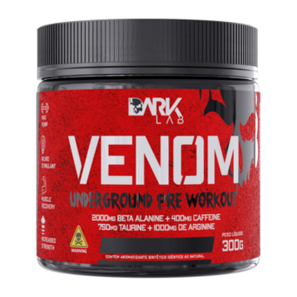 VENOM UNDERGROUND PRE WORKOUT 300g - LEMON