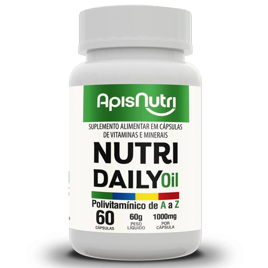NUTRI DAILY POLIVITAMINICO A Z - OIL 1G 60 CPS - APIS NUTRI