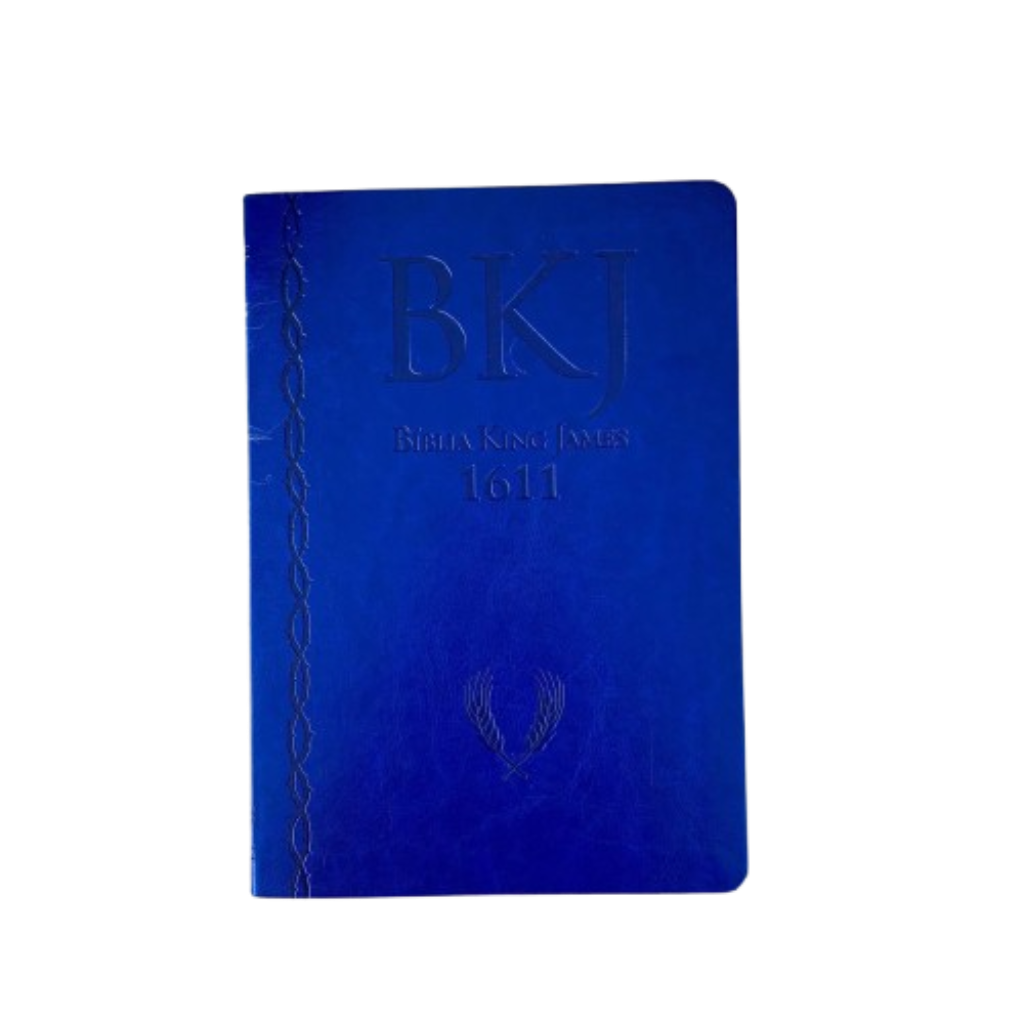 BIBLIA KING JAMES ULTRA FINA AMPLIADA - AZUL