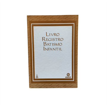 LIVRO REG  BATISMO INFANTIL