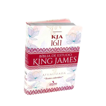 BIBLIA  KING JAMES DE ESTUDO TEXTOS COLORIDOS