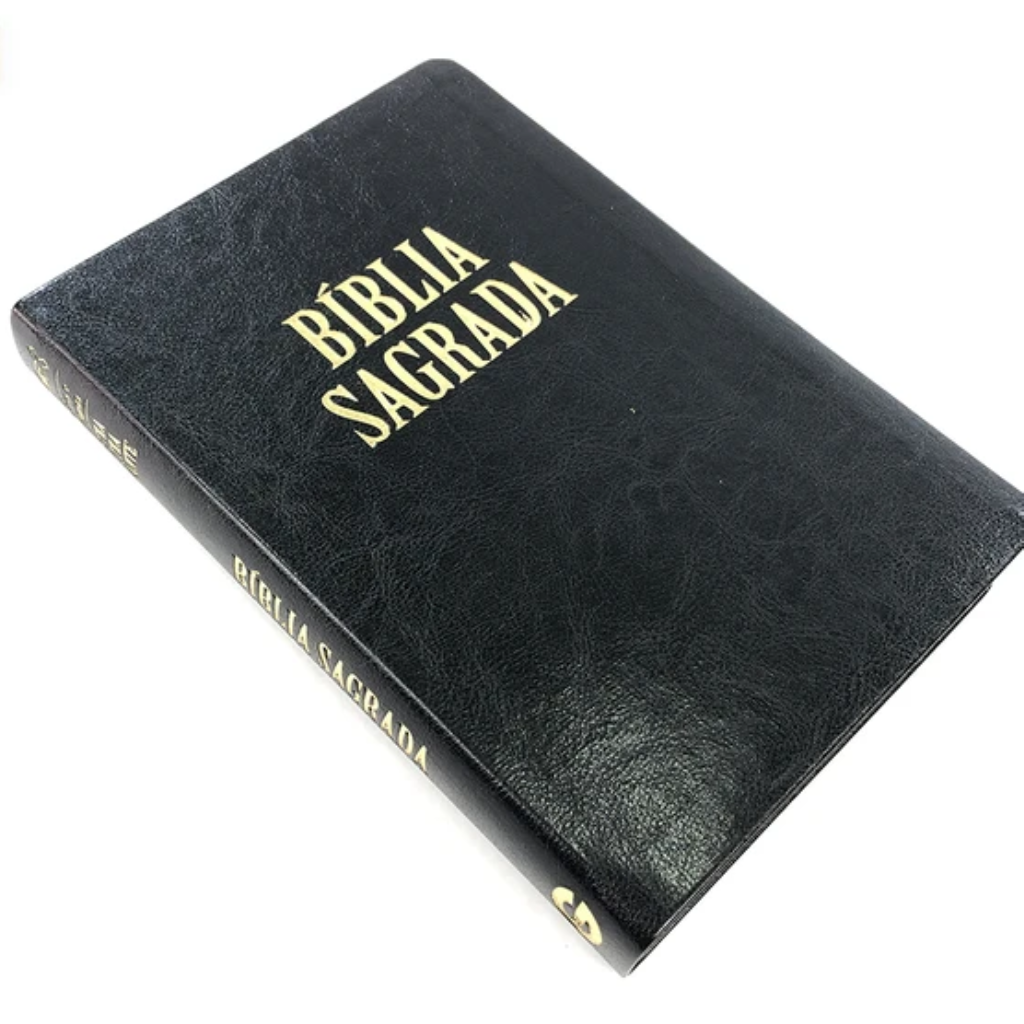 BIBLIA RC EXTRA GIGANTE LUXO PRETA GEO